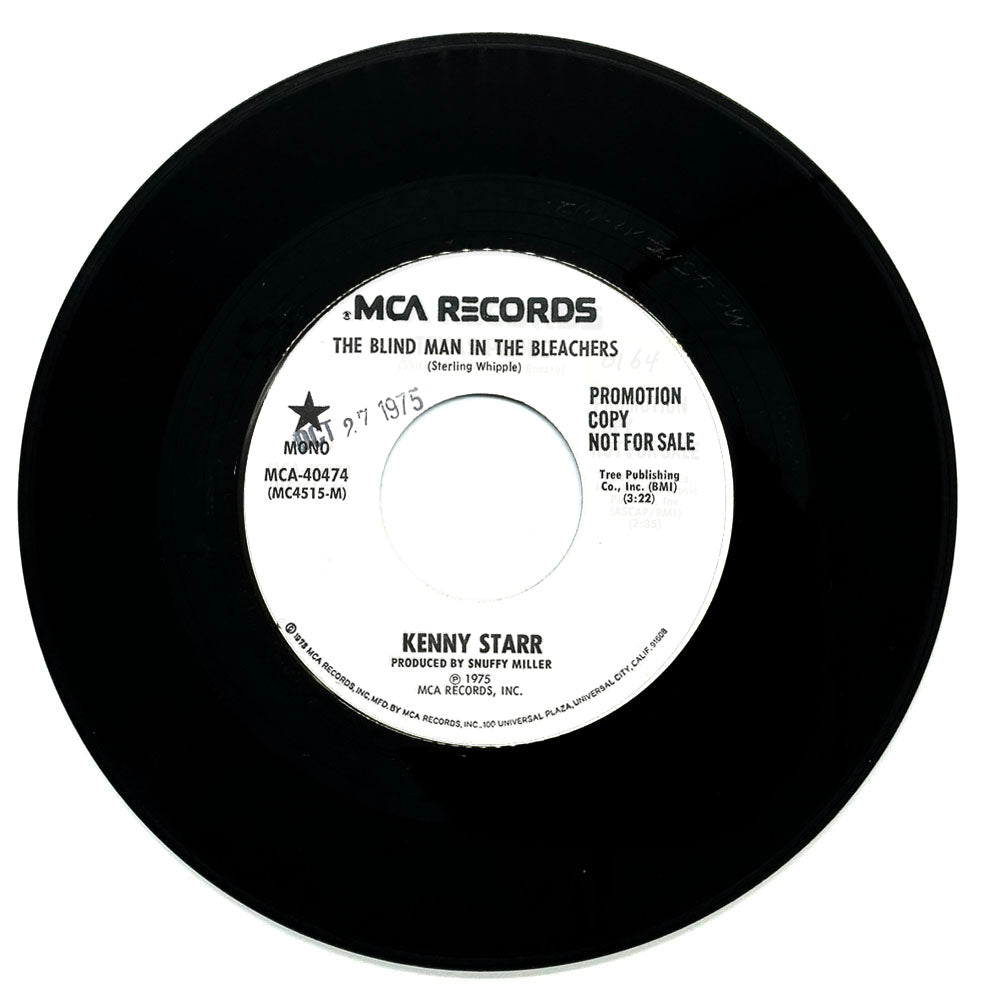 Kenny Starr : THE BLIND MAN IN THE BLEACHERS/ TEXAS PROUD