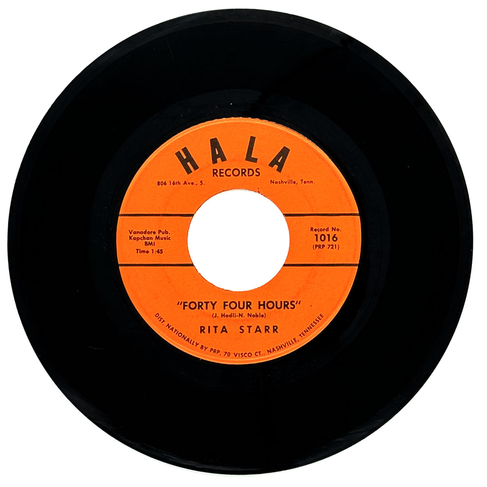 Rita Starr : FORTY FOUR HOURS/ DON'T CRY BABY