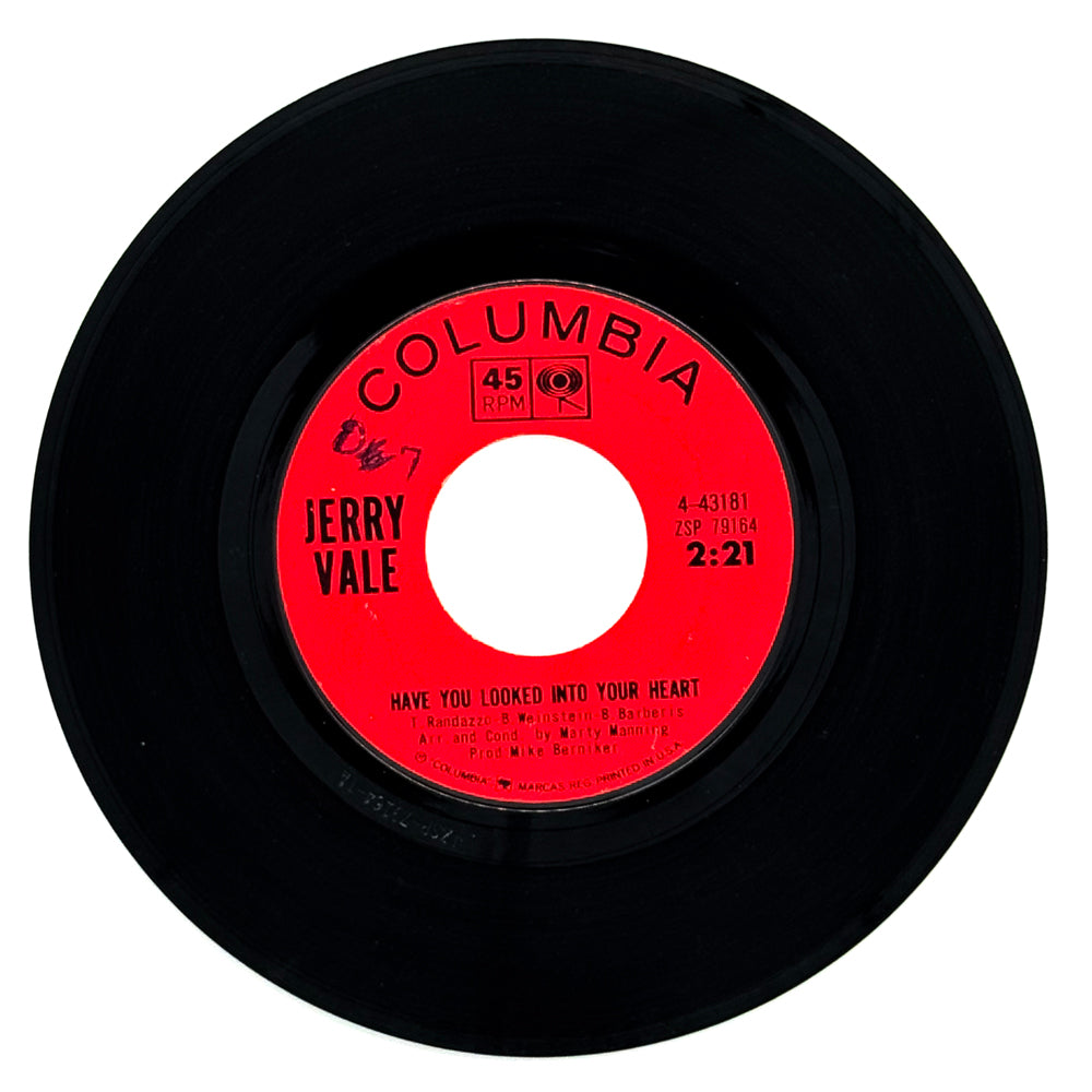 Jerry Vale : HAVE YOU LOOKED INTO YOUR HEART/ ANDIAMO