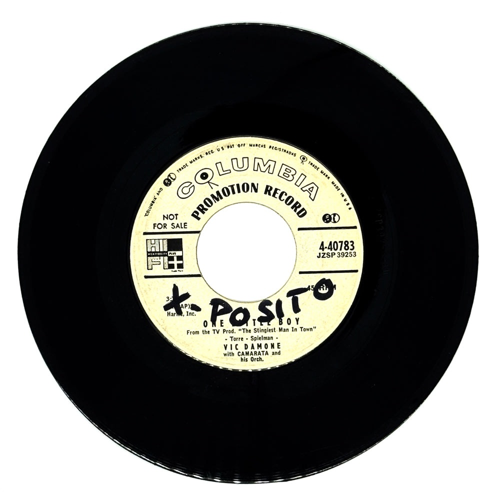 Vic Damone : ONE LITTLE BOY/ WHEN MY LOVE SMILES