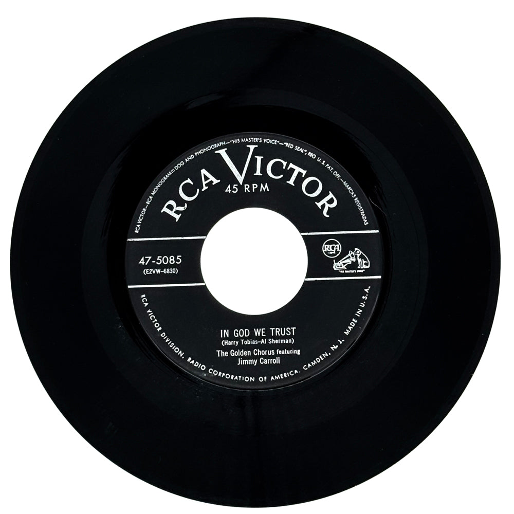 Golden Chorus, The featuting Jimmy Carroll : IN GOD WE TRUST/ SONG OF HOPE