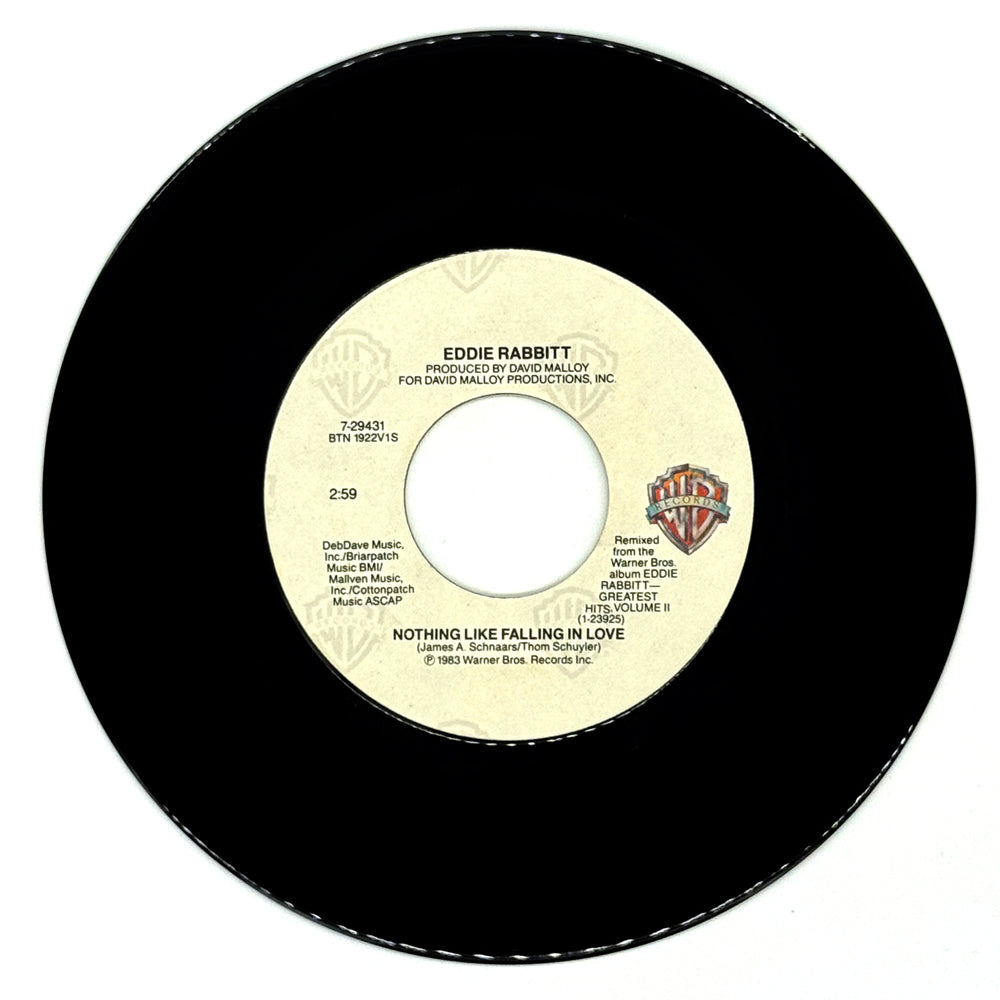 Eddie Rabbitt : NOTHING LIKE FALLING IN LOVE/ GONE TOO FAR