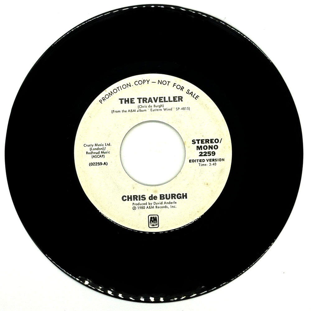 Chris De Burgh : THE TRAVELLER (EDITED VERSION)/ THE TRAVELLER (EDITED VERSION)