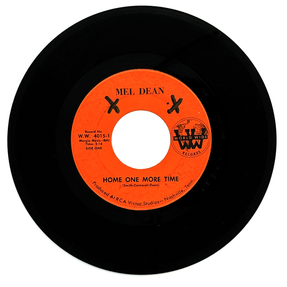 Mel Dean : HOME ONE MORE TIME/ THERE SHE COME, HERE I GO