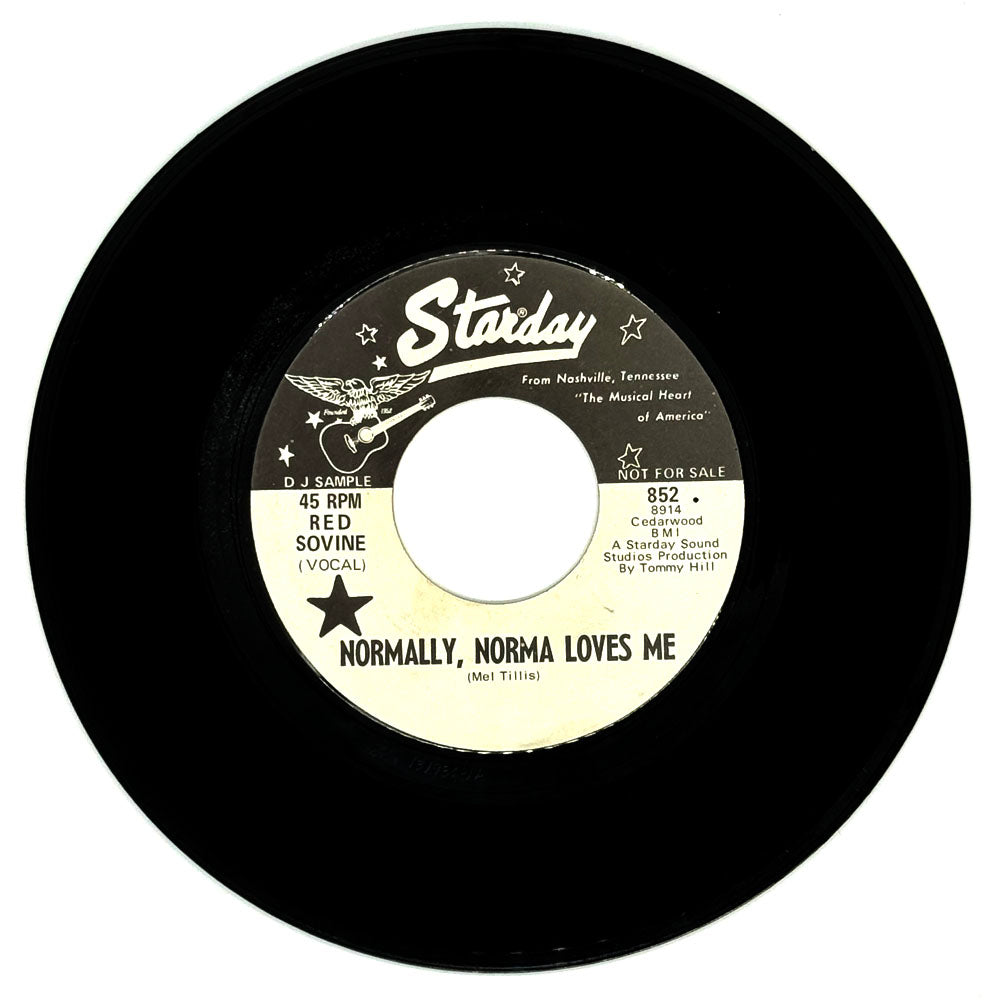 Red Sovine : NORMALLY, NORMA LOVES ME/ LIVE AND LET LIVE AND BE HAPPY