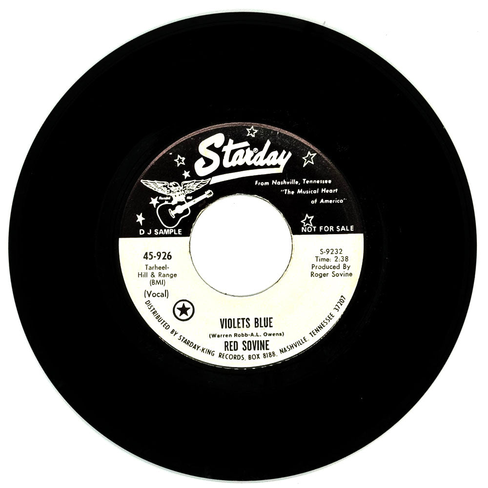 Red Sovine : VIOLETS BLUE/ GET IN TOUCH