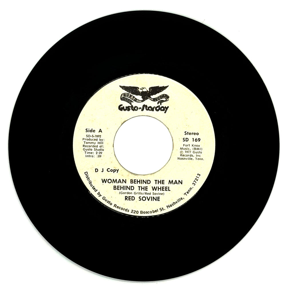 Red Sovine : WOMAN BEHIND THE MAN BEHIND THE WHEEL/ JEALOUS HEART
