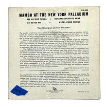 Load image into Gallery viewer, • Tito Rodriguez : MAMBO AT THE NEW YORK PALLADIUM
