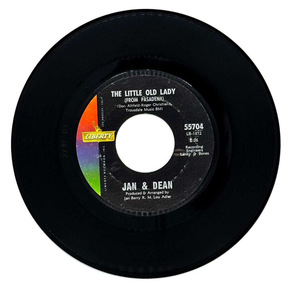 Jan & Dean : THE LITTLE OLD LADY (FROM PASADENA)/ MY MIGHTY G.T.O.