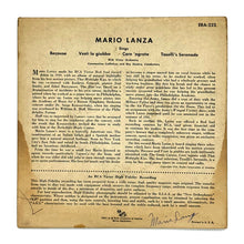 Load image into Gallery viewer, • Mario Lanza : MARIO LANZA SINGS BECAUSE EP
