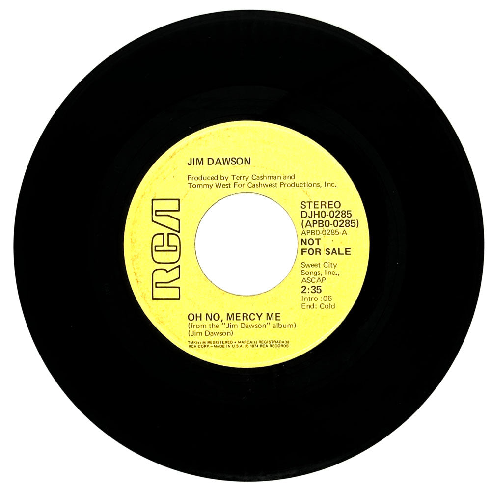 Jim Dawson : OH NO, MERCY ME/ OH NO, MERCY ME