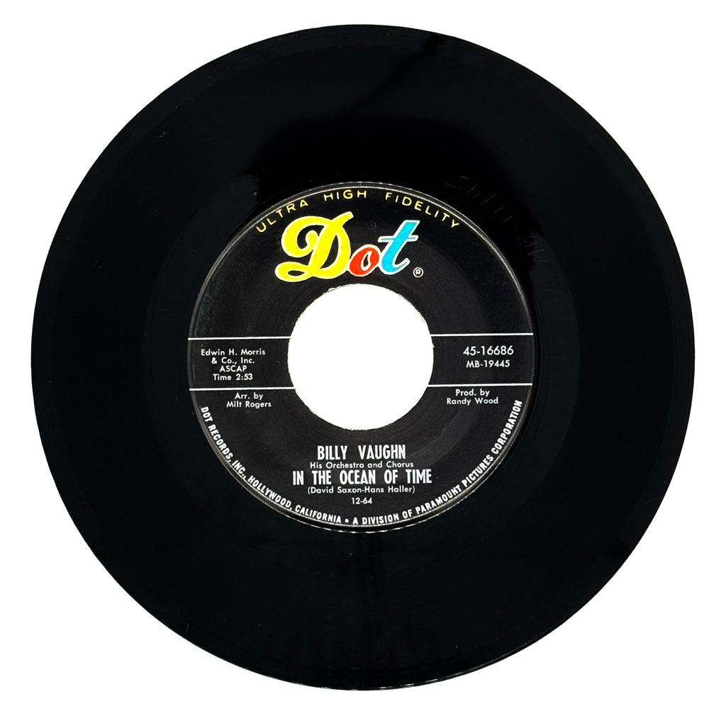 Billy Vaughn : IN THE OCEAN OF TIME/ THERE'S A STAR SPANGLED BANNER WAVING SOMEWHERE