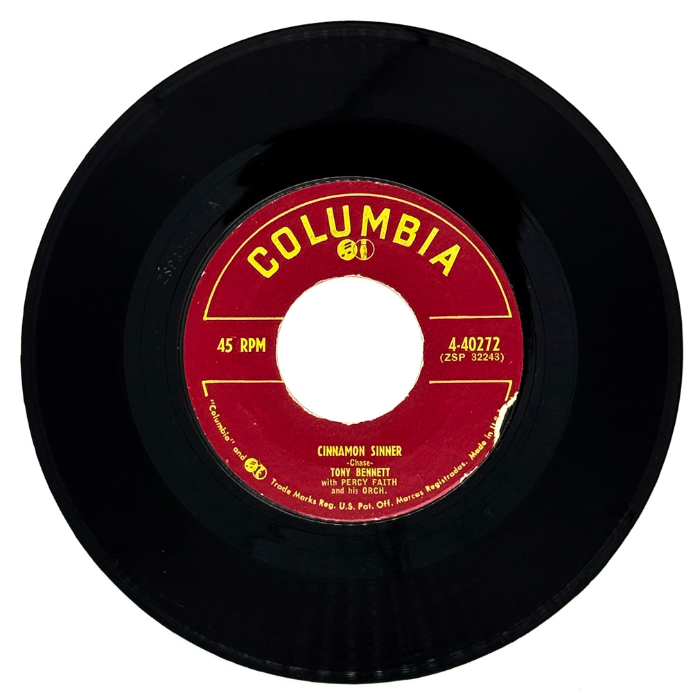 Tony Bennett : CINNAMON SINNER/ TAKE ME BACK AGAIN