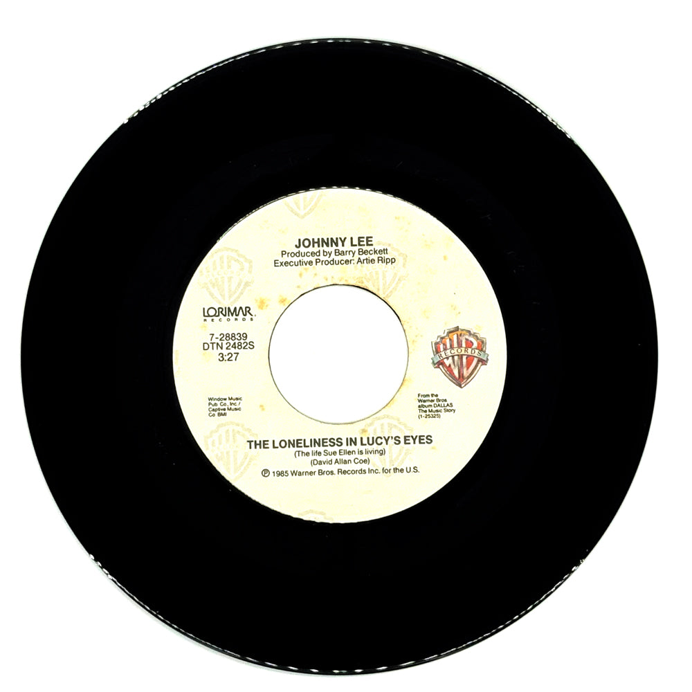 Johnny Lee : THE LONELINESS IN LUCY'S EYES/ Gary Morris : IF I KNEW THEN WHAT I KNOW NOW