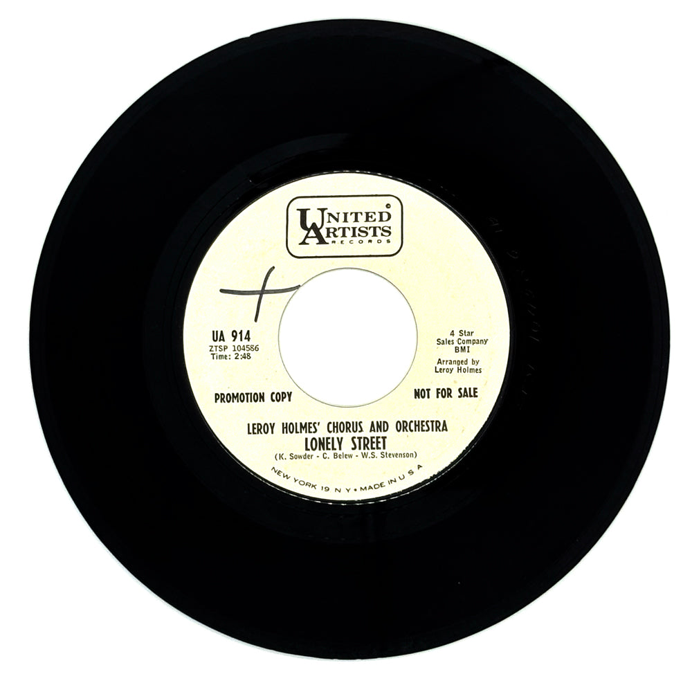 Leroy Holmes' Orchestra And Chorus : LONELY STREET/ HERE I AM