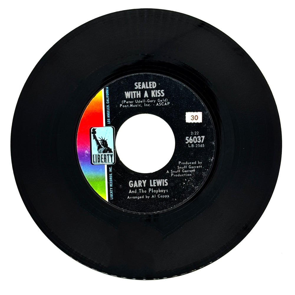 Gary Lewis And The Playboys : SEALED WITH A KISS/ SARA JANE
