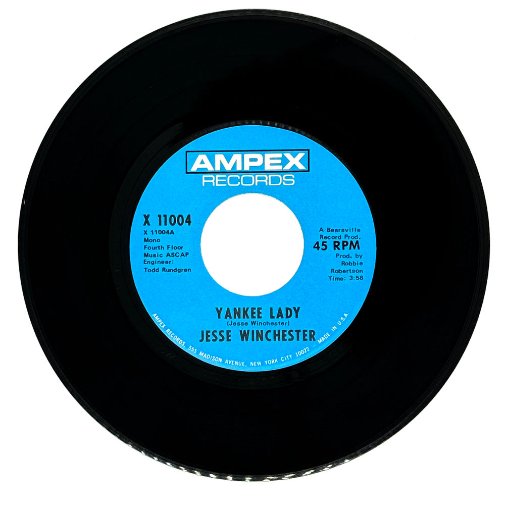 Jesse Winchester : YANKEE LADY/ THAT'S THE TOUCH I LIKE