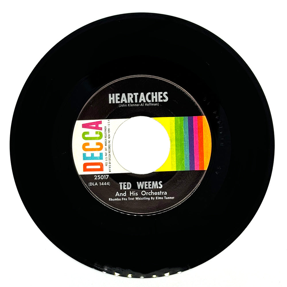 Ted Weems And His Orchestra: HEARTACHES/ OH! MONOH