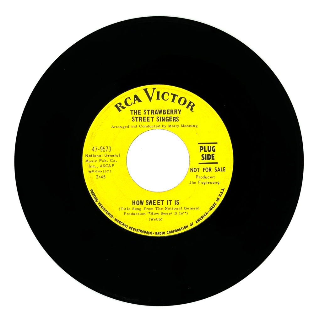 Strawberry Street Singers, The : HOW SWEET IT IS/ STEP TO THE REAR