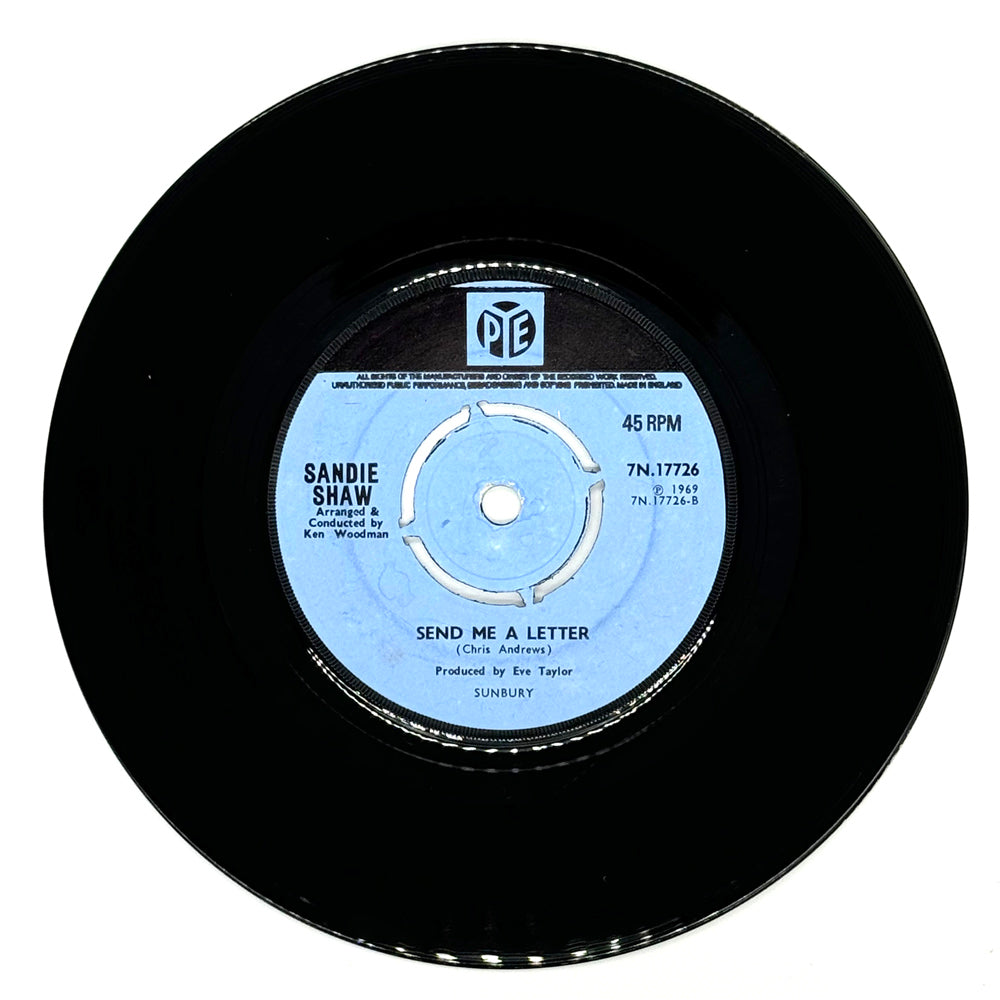 Sandie Shaw : THINK IT ALL OVER/ SEND ME A LETTER