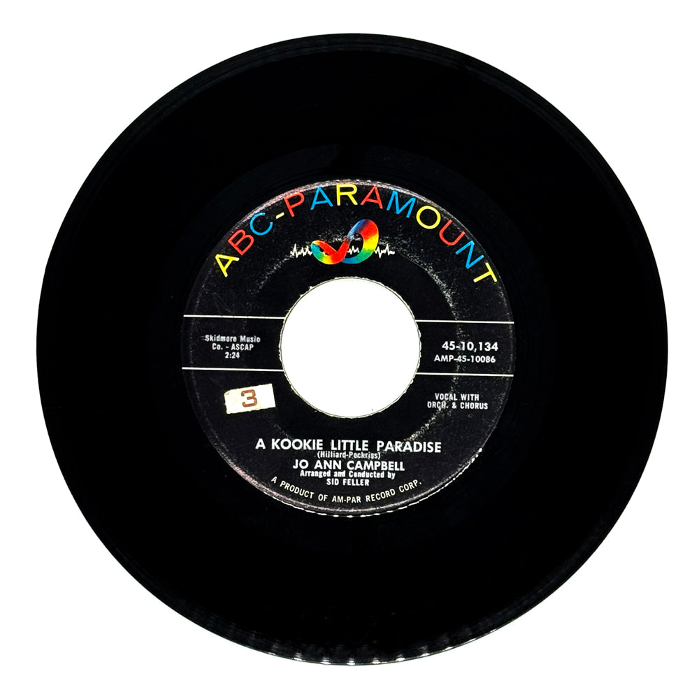Jo Ann Campbell : A KOOKIE LITTLE PARADISE/ BOBBY, BOBBY, BOBBY