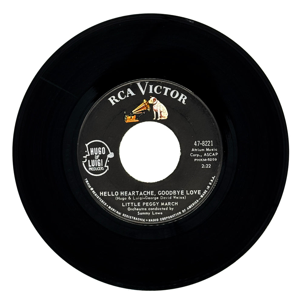 Peggy March : HELLO HEARTACHE, GOODBYE LOVE/ BOY CRAZY
