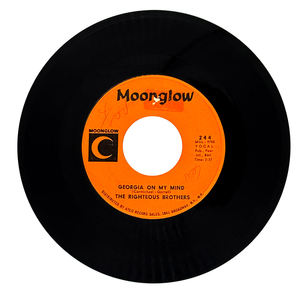 Righteous Brothers, The : GEORGIA ON MY MIND/ MY TEARS WILL GO AWAY
