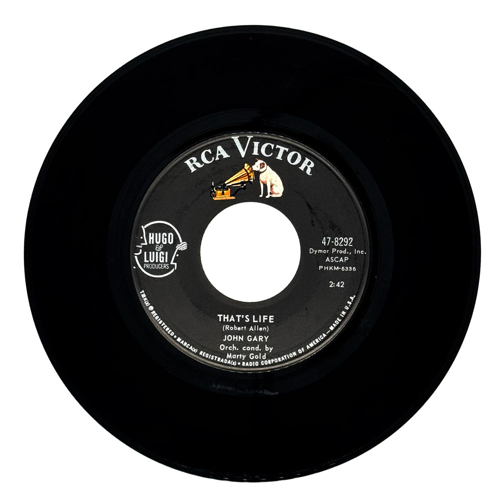 John Gary : THAT'S LIFE/ CIUMACHELLA (TENDER FLOWER)