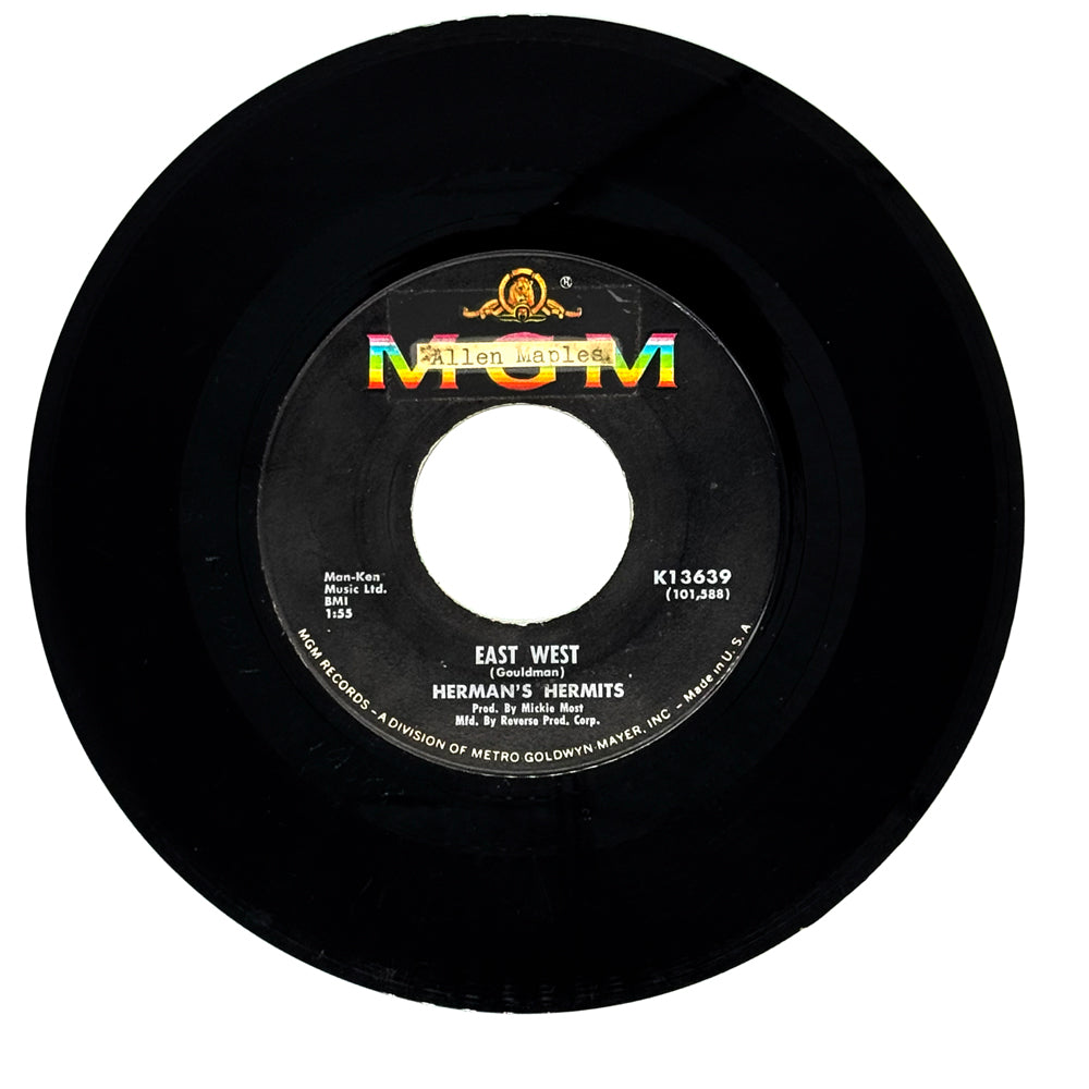 Herman's Hermits : EAST WEST/ WHAT IS WRONG WHAT IS RIGHT