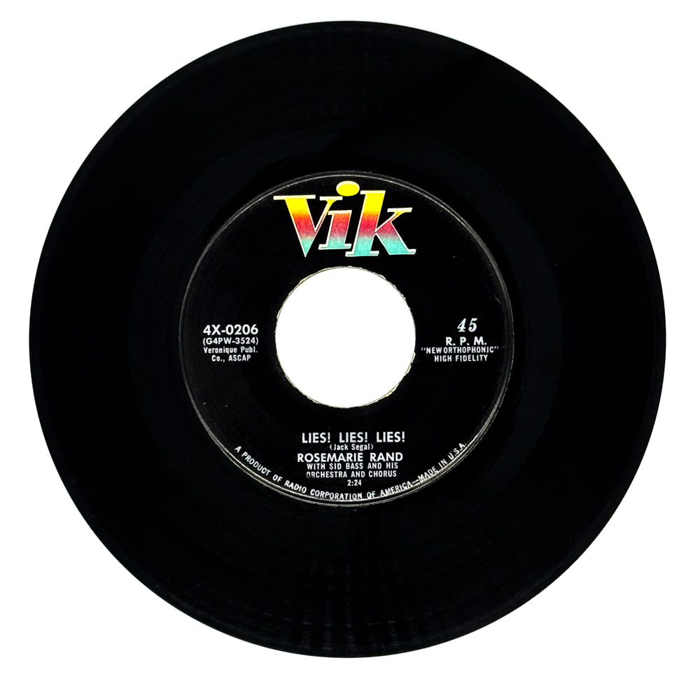 Rosemarie Rand : LIES! LIES! LIES!/ GIMMIE