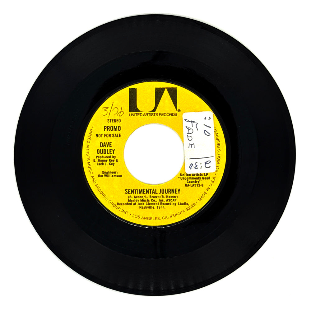 Dave Dudley : SENTIMENTAL JOURNEY/ SENTIMENTAL JOURNEY