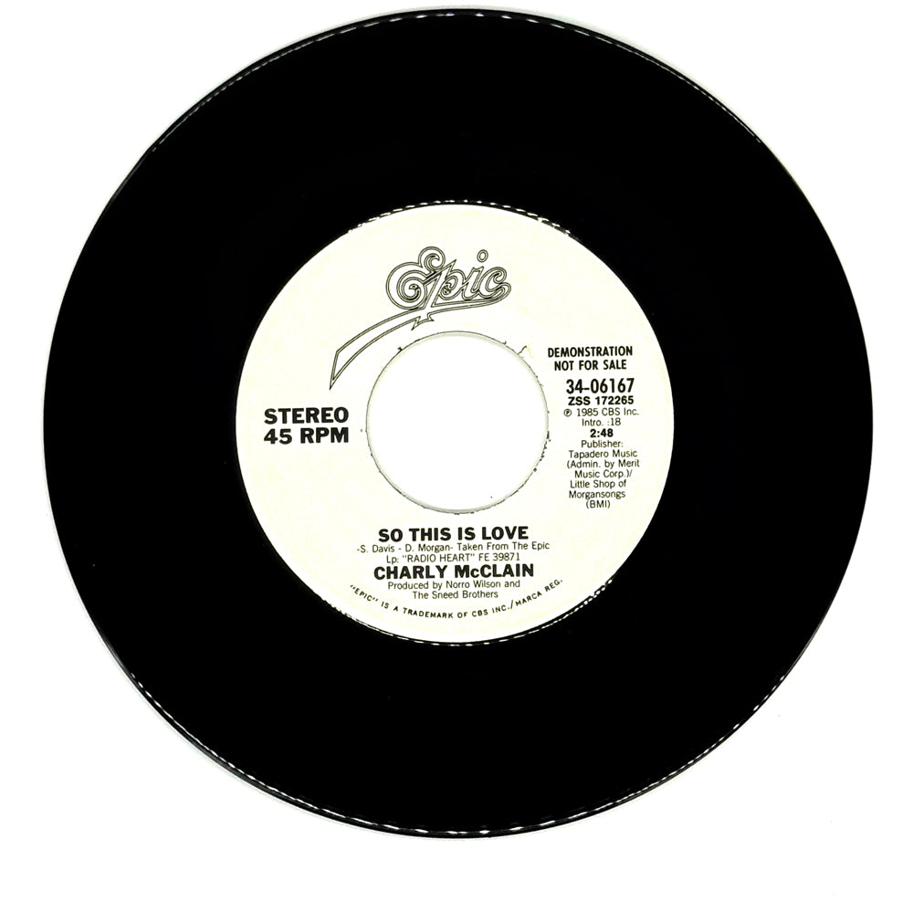 Charly McClain : SO THIS IS LOVE/ SO THIS IS LOVE
