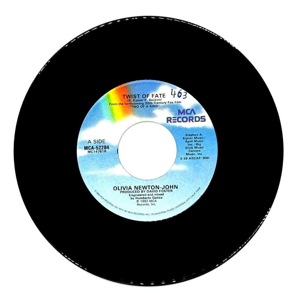 Olivia Newton-John : TWIST OF FATE/ Olivia Newton-John and John Travolta : TAKE A CHANCE