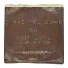Load image into Gallery viewer, Gregory Abbott : SHAKE YOU DOWN/ WAIT UNTIL TOMORROW
