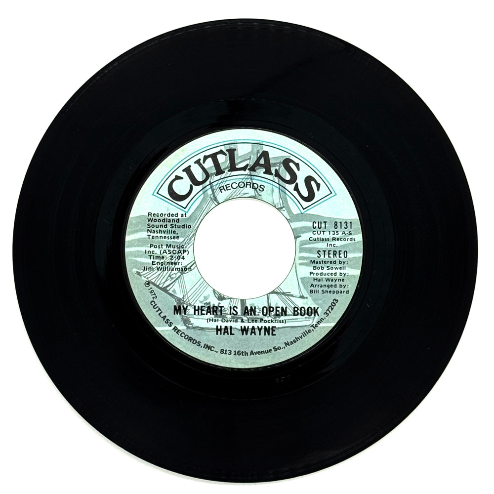 Hal Wayne : MY HEART IS AN OPEN BOOK/ BY MYSELF OR ALONE