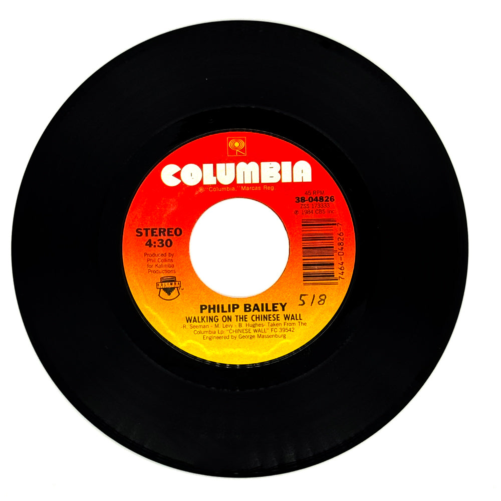 Philip Bailey : WALKING ON THE CHINESE WALL/ CHILDREN OF THE GHETTO