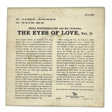 Load image into Gallery viewer, • Hugo Winterthalter : THE EYES OF LOVE, VOL. II
