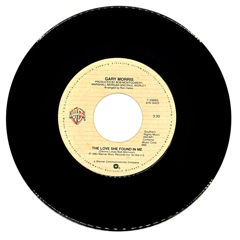 Gary Morris : THE LOVE SHE FOUND IN ME/ THAT'S THE WAY IT IS