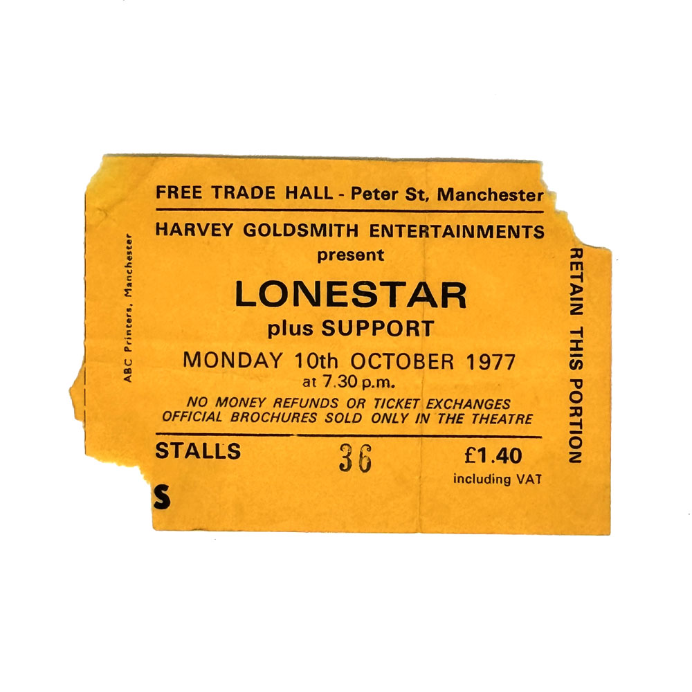 Ticket | LONESTAR