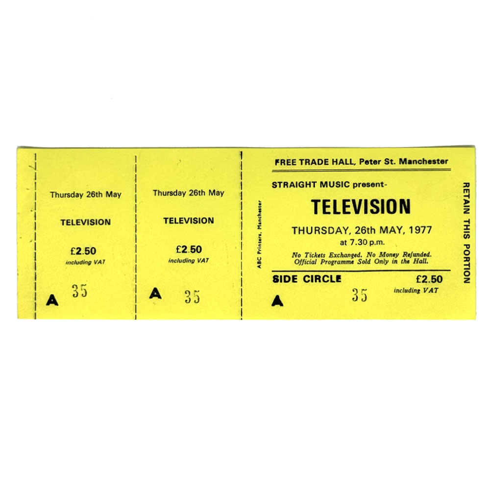 Unused Ticket | TELEVISION