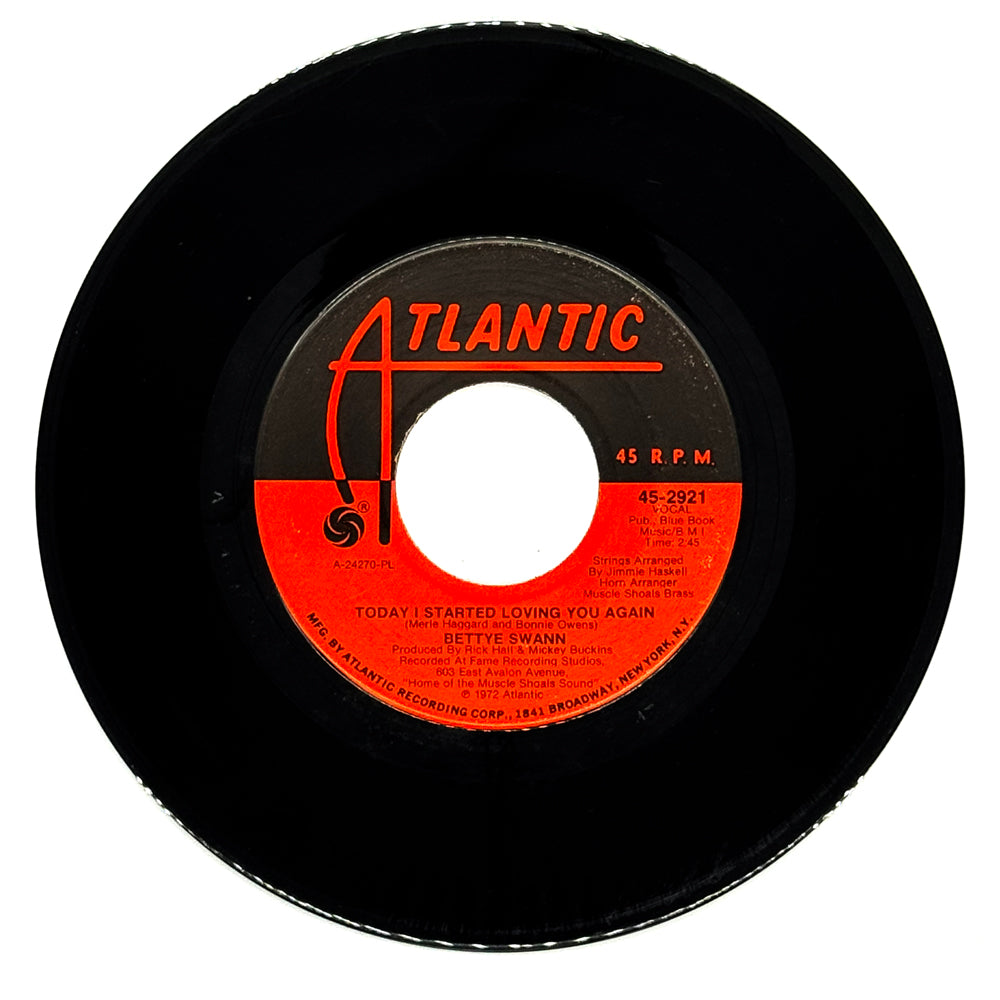 Bettye Swann : TODAY I STARTED LOVING YOU AGAIN/ I'D RATHER GO BLIND