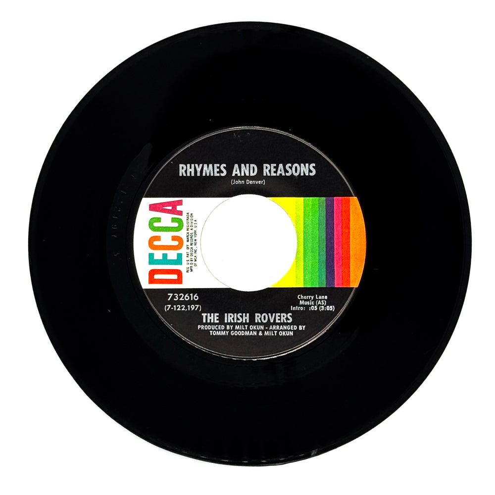 Irish Rovers, The : RHYMES AND REASONS/ PENNY WHISTLE PEDDLER