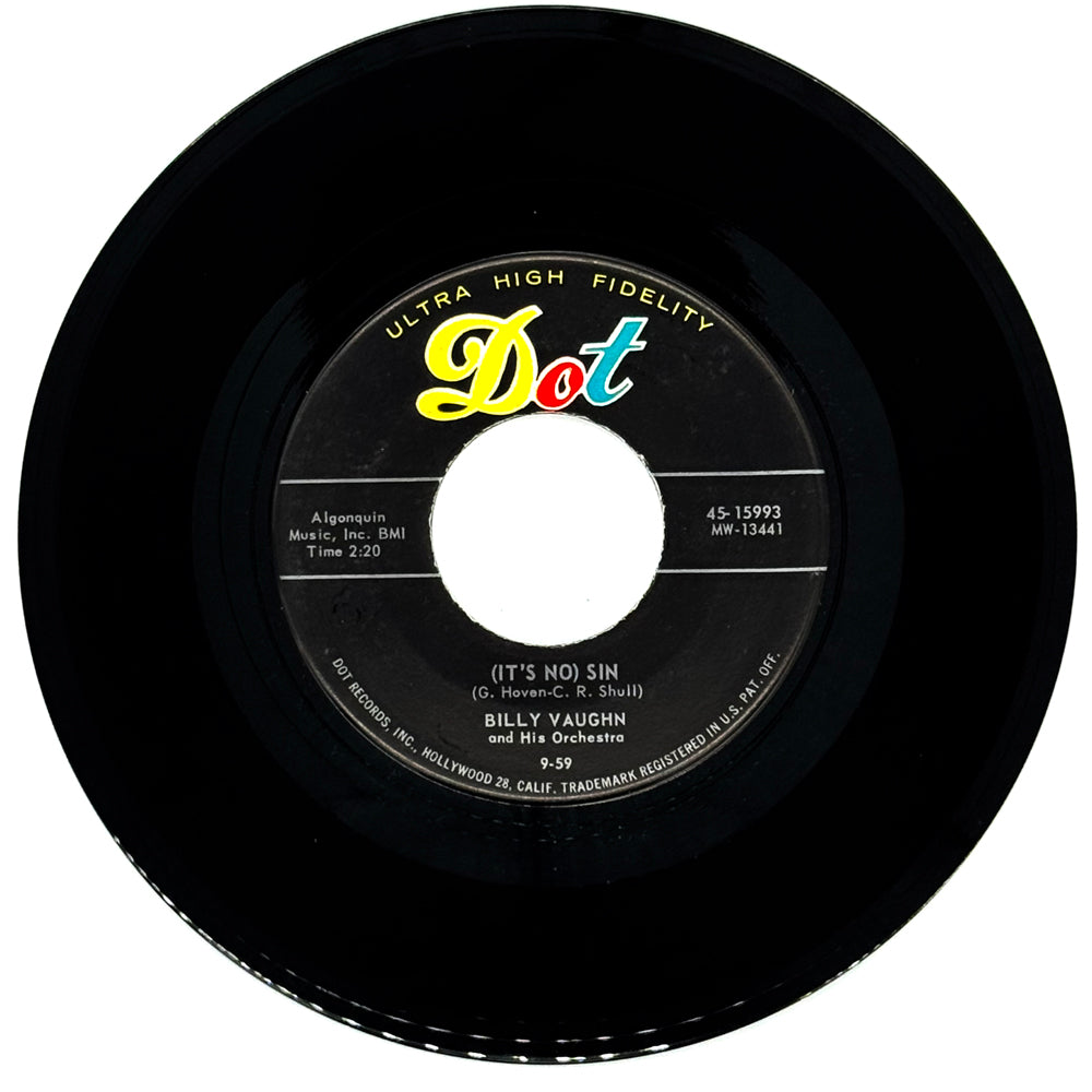 Billy Vaughn : (IT'S NO) SIN/ AFTER HOURS