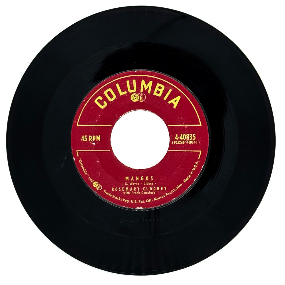 Rosemary Clooney with Frank Comstock : MANGOS/ INDEPENDENT (ON MY OWN)