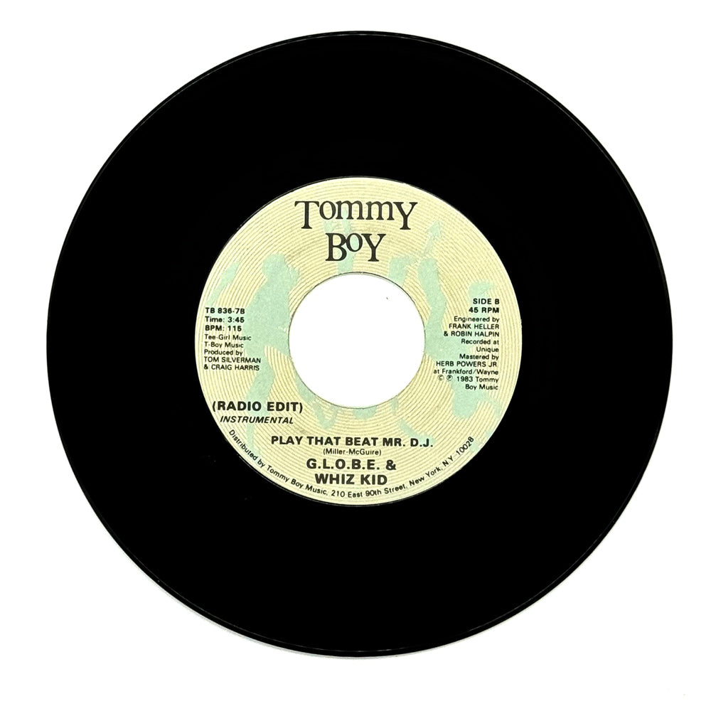 G.L.O.B.E. & Whiz Kid : PLAY THAT BEAT MR. D.J. (RADIO EDIT VOCAL)/ PLAY THAT BEAT MR. D.J. (RADIO EDIT INSTRUMENTAL)