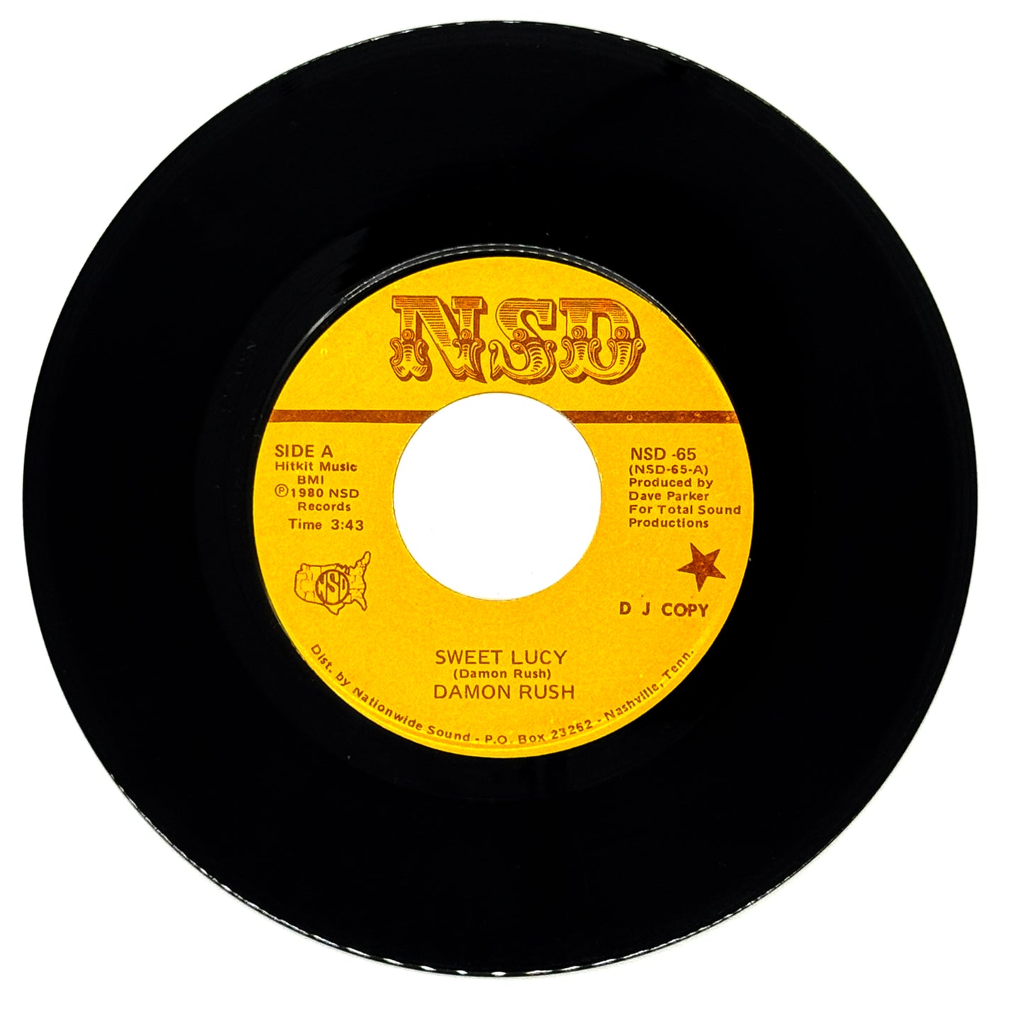 Damon Rush : SWEET LUCY/ YOU WERE A BABY, LADY