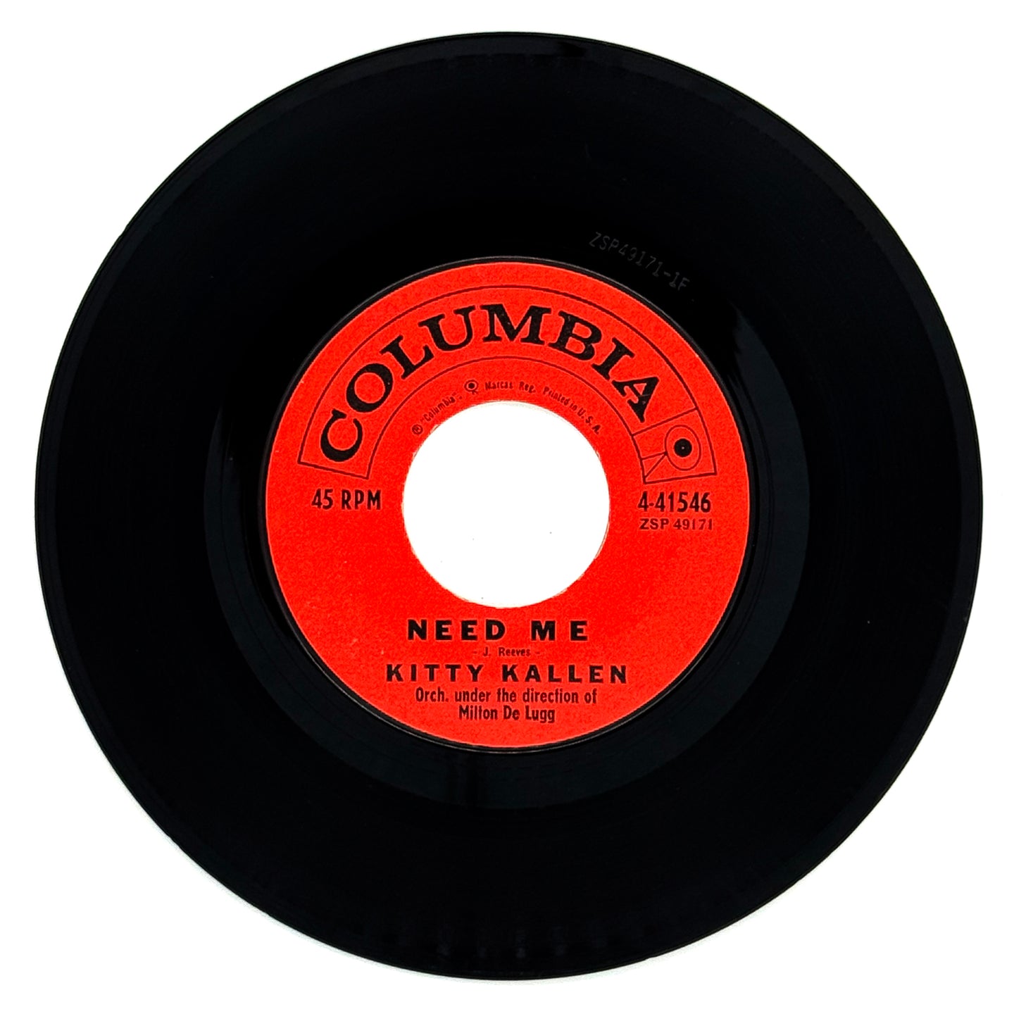 Kitty Kallen : NEED ME/ THAT OLD FEELING