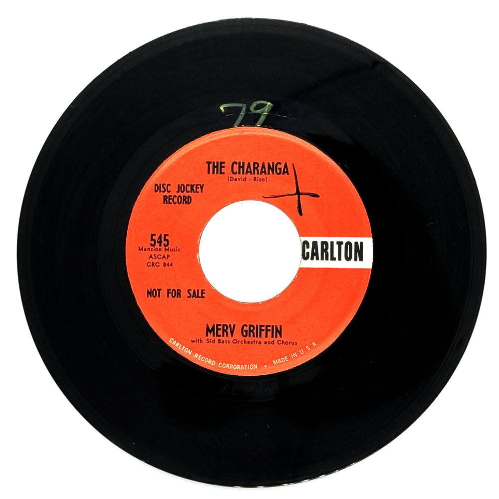 Merv Griffin : THE CHARANGA/ ALONG CAME JOE