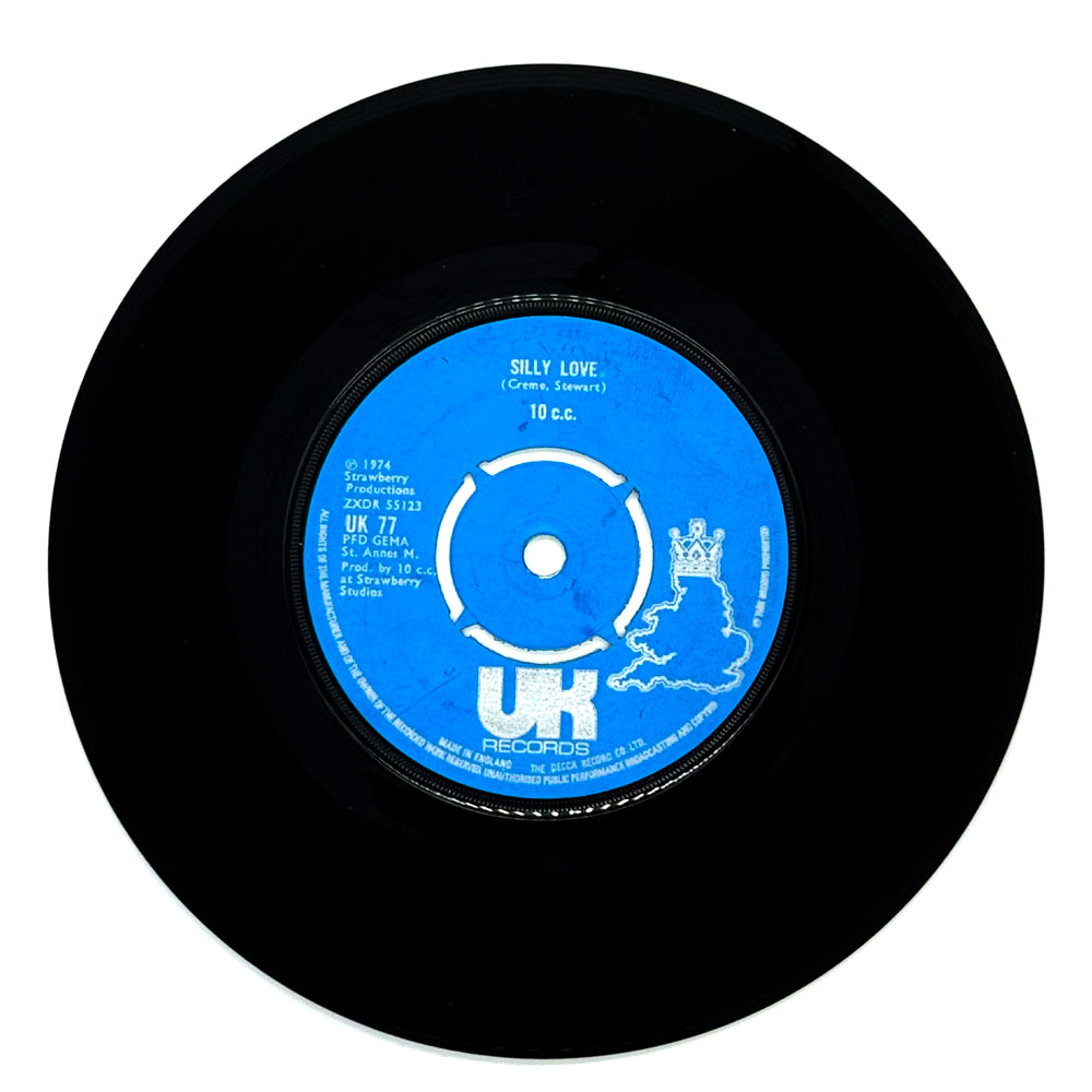 10cc : SILLY LOVE/ THE SACRO -- ILIAC