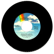Nicolette Larson (with Steve Warniner): THAT'S HOW YOU KNOW WHEN LOVE'S RIGHT/ Nicolette Larson : AS AN EAGLE STIRRETH HER NEST